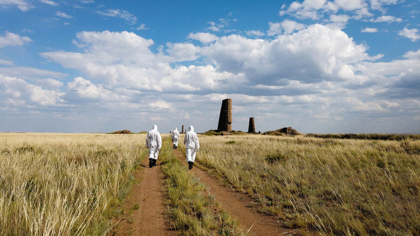 It has been more than 30 years since the last Soviet nuclear test shook the Semipalatinsk Polygon in Kazakhstan. The victims, now in their fourth generation, continue to pay the price for the Soviet nuclear programme. The picture shows an educational trip to the Semipalatinsk Nuclear Test Site organized by the Center for International Security and Policy (CISP) for young diplomats and interns.