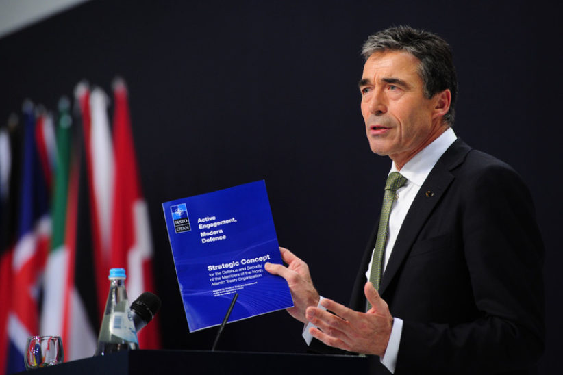 NATO’s Strategic Concept contains language that supports possession and potential use of nuclear weapons.