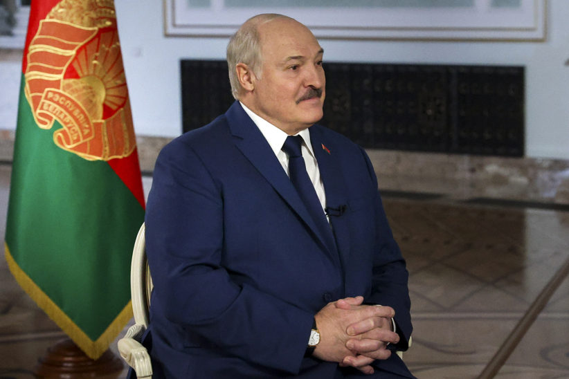 Belarus’s president, Alexander Lukashenko, in an interview on 30 November 2021 by Russia’s Rossiya Segodnya news agency (also known as Sputnik), where he said that Belarus is willing to host Russian nuclear weapons.